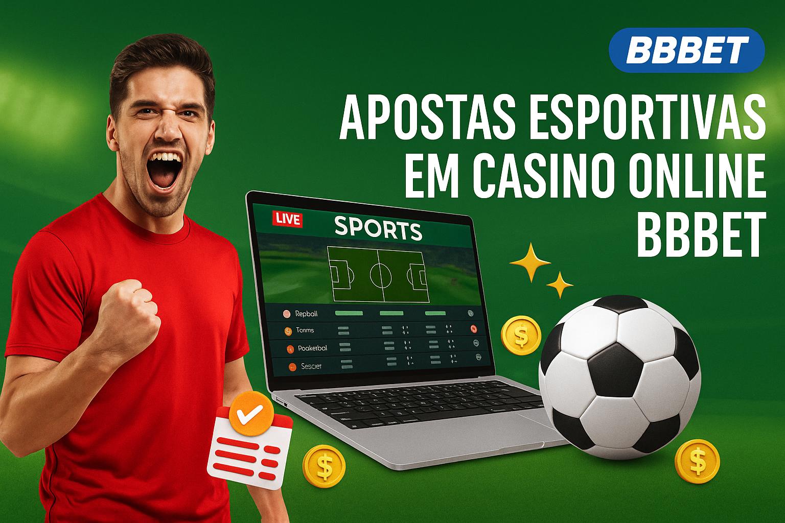 Apostas esportivas no cassino online BBBET  